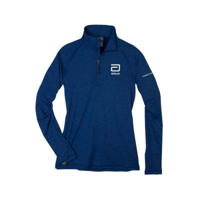 Jersey Quarter Zip:  Women - Blue