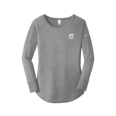 Ladies District Perfect Tri Long Sleeve T-Shirt